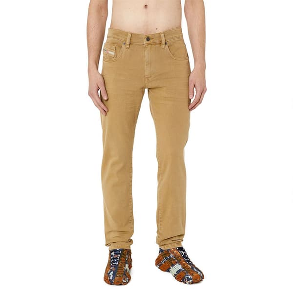 Diesel Jeans 2019 Strukt Beige 33 / 32 Mand
