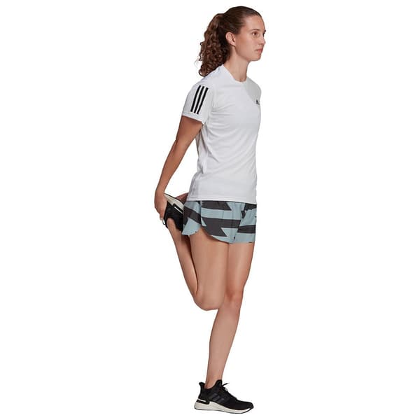 Adidas Shorts Byxor Run Fast Lb 4´´ Grå S Kvinna
