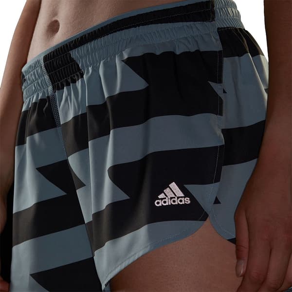 Adidas Shorts Byxor Run Fast Lb 4´´ Grå S Kvinna