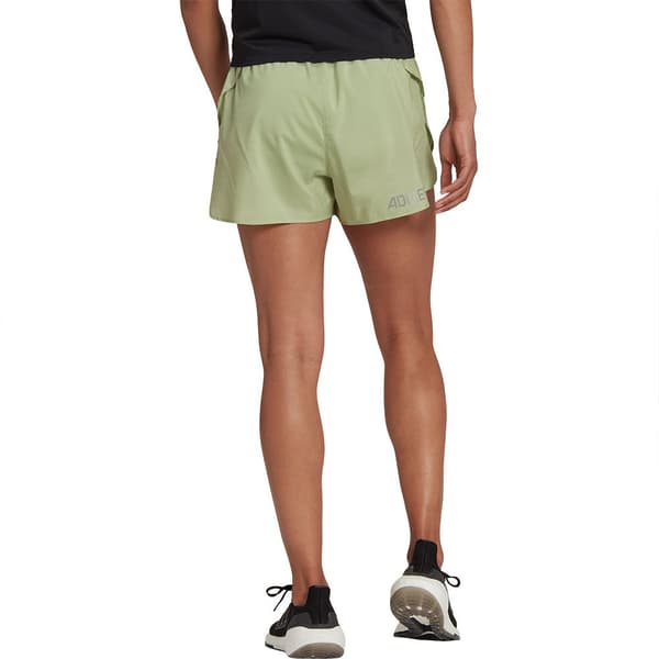 Adidas Shorts Adizero Split 3´´ Grøn L Kvinde