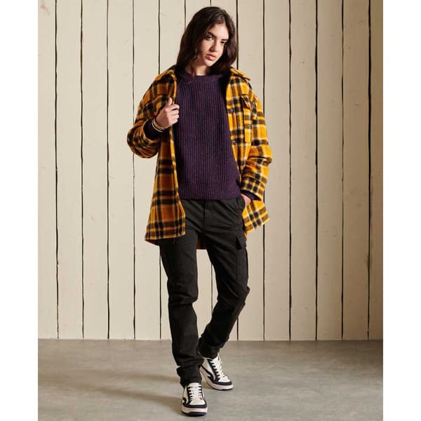 Superdry Cargo Bukser Slim Cargo Sort 30 / 32 Kvinde
