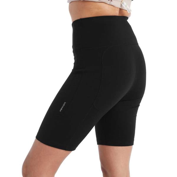 Icebreaker High Rise Merino Shortsit Fastray Musta XS Nainen