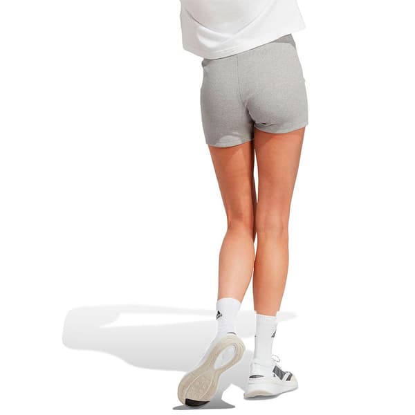 Adidas Sportswear Shortsit Rib Harmaa S Nainen
