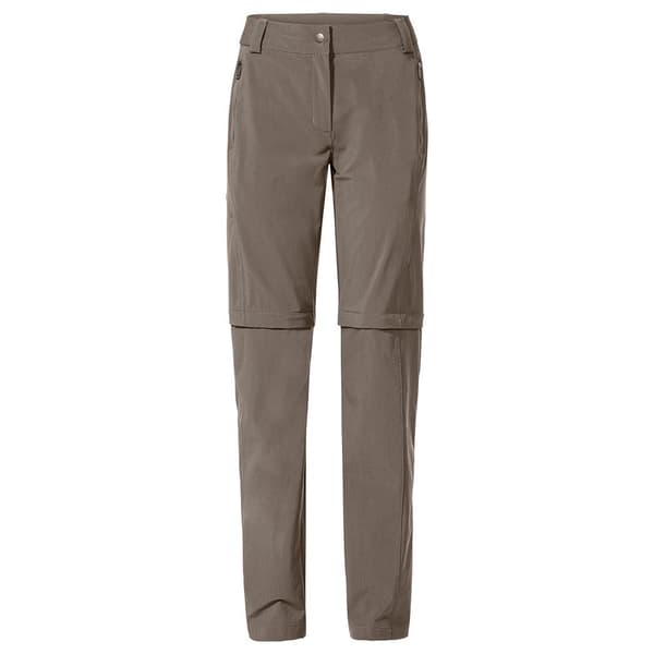 Vaude Bukser Farley Stretch Zo T-zip Ii Grå 38 / Short Kvinde
