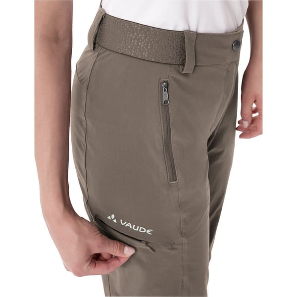 Vaude Bukser Farley Stretch Zo T-zip Ii Grå 38 / Short Kvinde