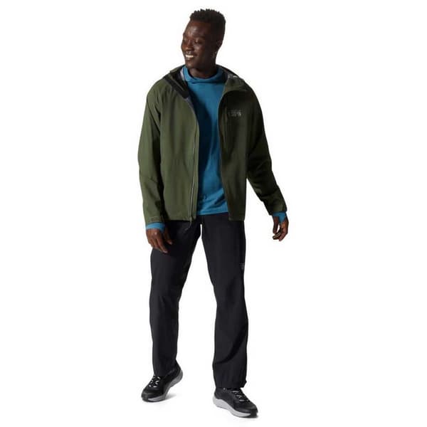 Mountain Hardwear Housut New Stretch Ozonic Musta XL Mies