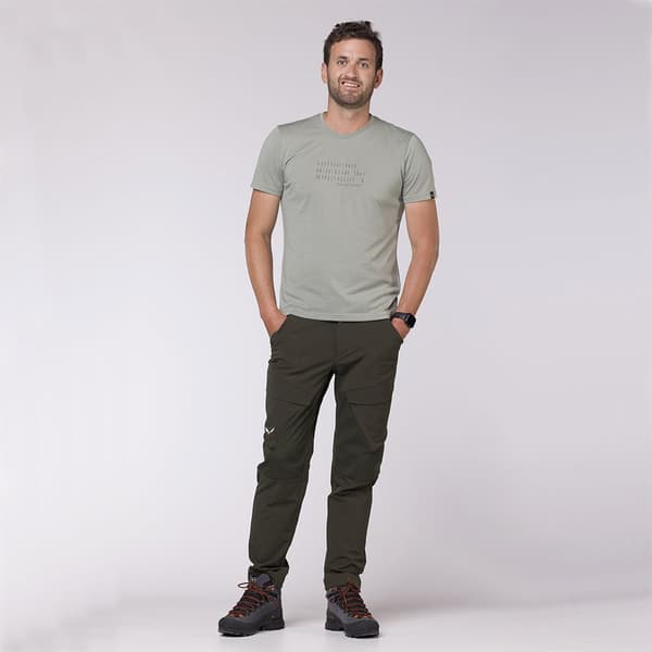 Salewa Cargo Housut Puez Durastretch Warm Vihreä L Mies