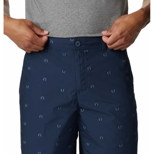 Columbia Shorts Washed Out™ Printed Blå 38 / 10 Mand