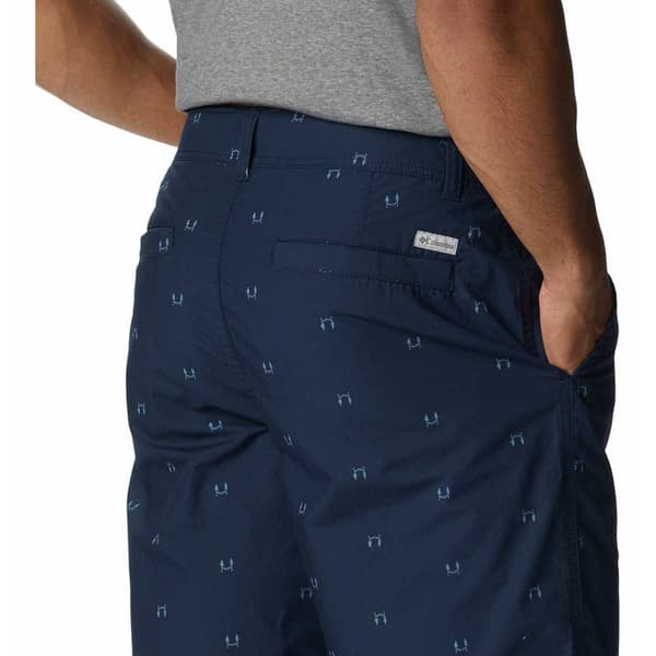 Columbia Shorts Washed Out™ Printed Blå 38 / 10 Mand