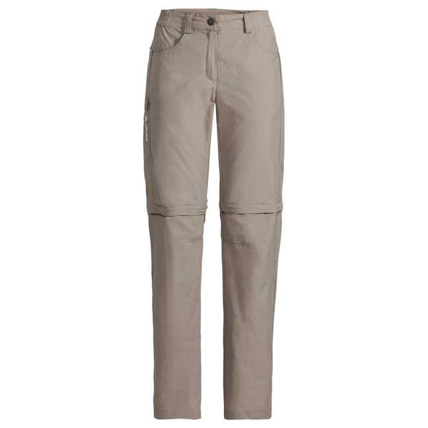 Vaude Bukser Farley Zip Off V Short Beige 48 Kvinde