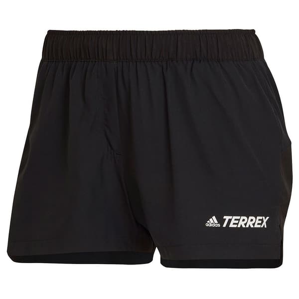 Adidas Shortsit Housut Trail 5´´ Musta M Nainen