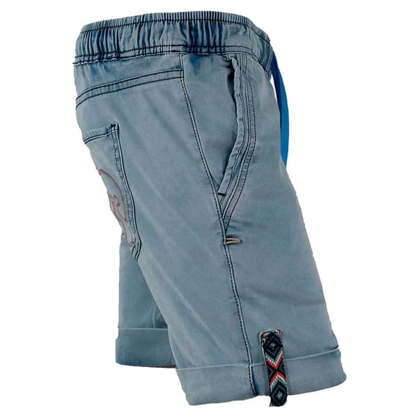 Jeanstrack Shortsit Shira Harmaa M Nainen