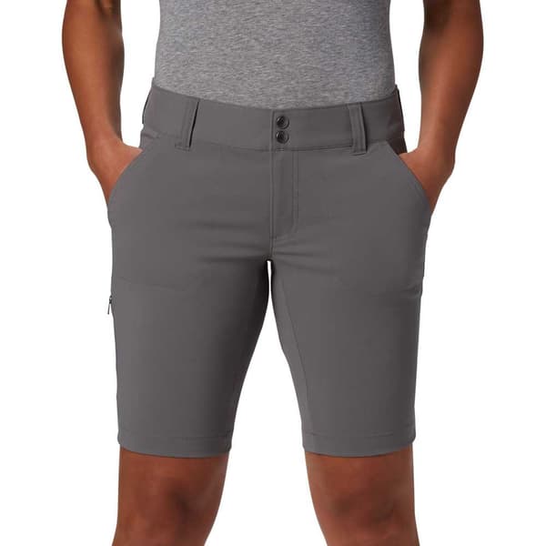 Columbia Shortsit Housut Saturday Trail Harmaa 4 / 10 Nainen