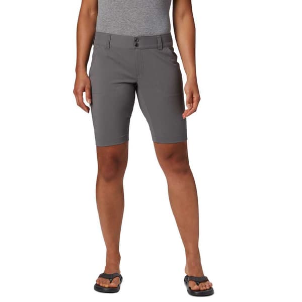 Columbia Shortsit Housut Saturday Trail Harmaa 4 / 10 Nainen