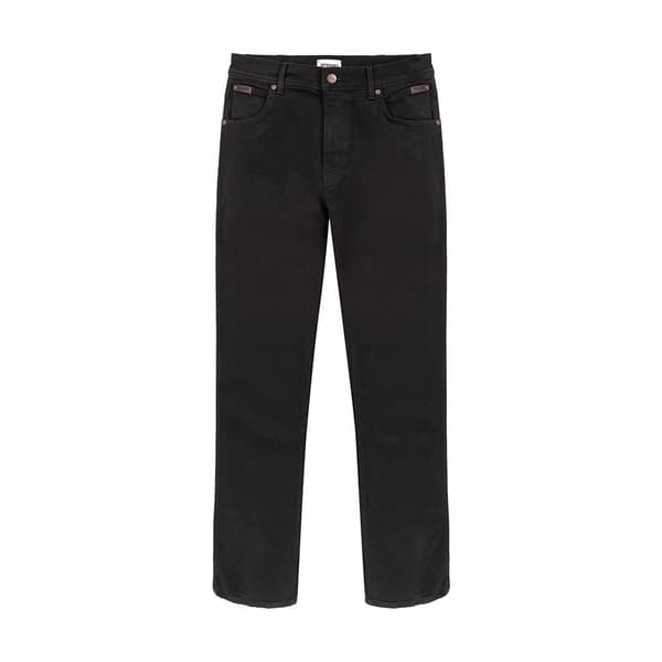 Wrangler Jeans Texas Stretch Svart 34 / 30 Man