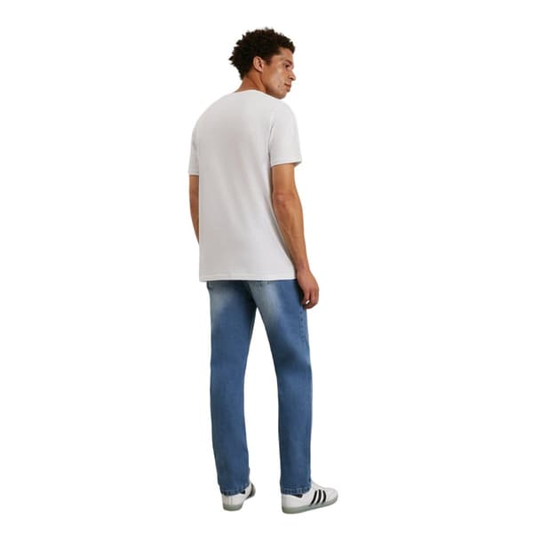 Burton Mens Stone Wash Straight Jeans