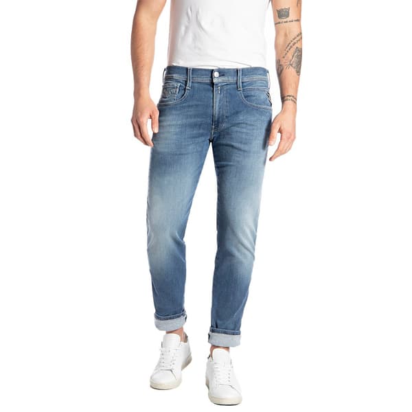 Replay Jeans M914y .000.661 Y74 Blå 30 / 30 Mand