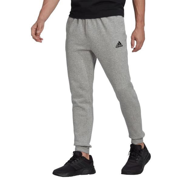 Adidas Sportswear Byxor Essentials Regular Tapered Joggers Grå XL / Regular Man
