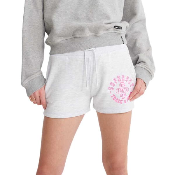 Superdry Shorts Byxor Track&field Vit XS Kvinna