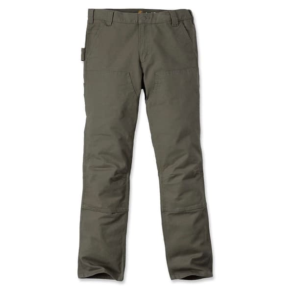 Carhartt Straight Fit Bukser Stretch Duck Dungaree Double Front Grøn 40 / 32