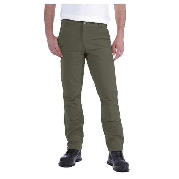 Carhartt Straight Fit Bukser Stretch Duck Dungaree Double Front Grøn 40 / 32