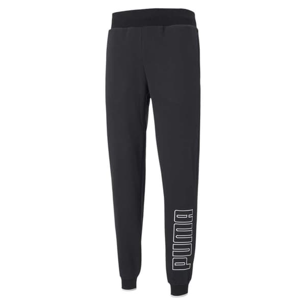 Puma Byxor Block Embroidered Fl Svart L Man