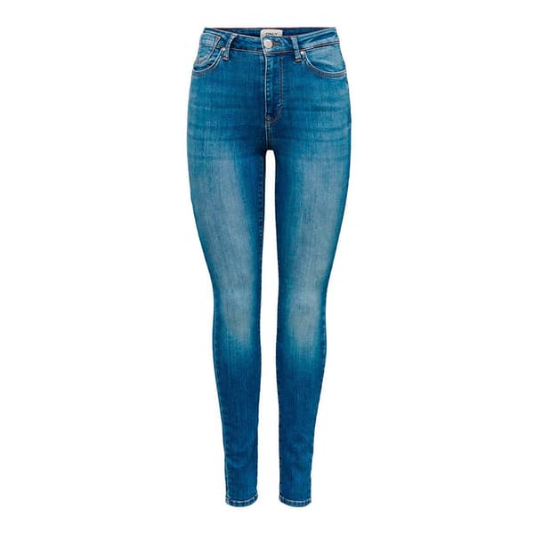 Only Korkeavyötäröiset Farkut Forever High Life Skinny Rea958 Sininen S / 32 Nainen