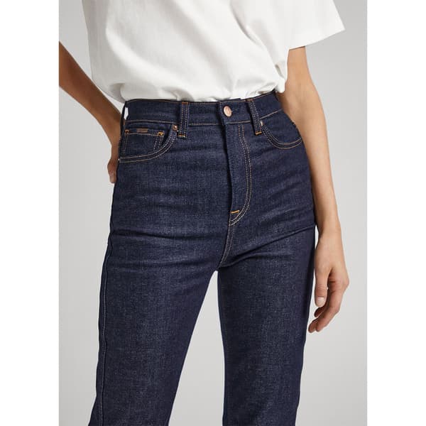 Pepe Jeans Jeans Cleo Raw Blå 27 / 32 Kvinde