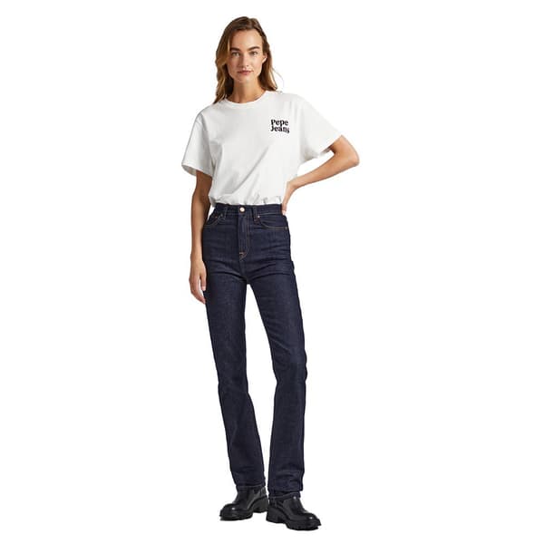 Pepe Jeans Jeans Cleo Raw Blå 27 / 32 Kvinde