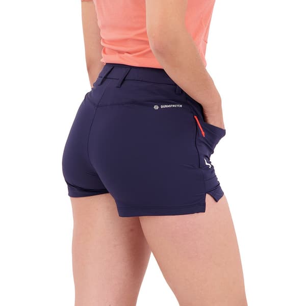 Salewa Shorts Puez Durastretch Cargo Blå L Kvinde