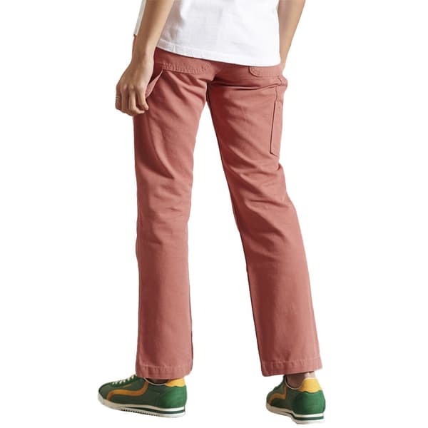 Superdry Housut High Rise Carpenter Oranssi 32 / 32 Nainen