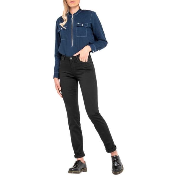 Lee Jeans Marion Straight Sort 29 / 31 Kvinde