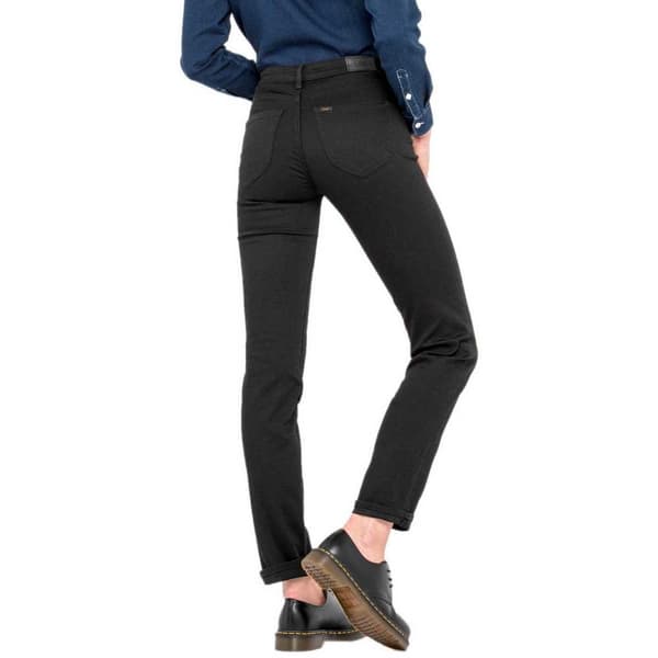 Lee Jeans Marion Straight Sort 29 / 31 Kvinde