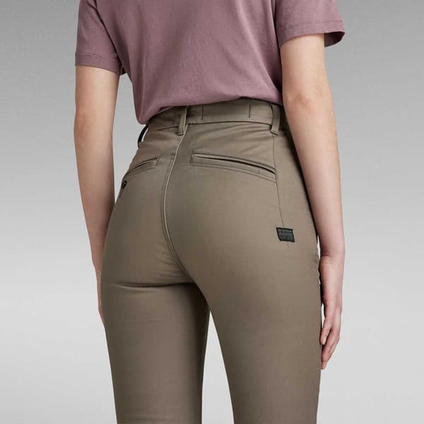 G-star Chino Bukser Weld High Skinny Brun 27 / 34 Kvinde