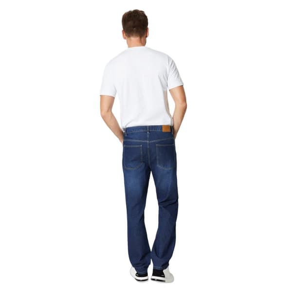 Burton Mens Dark Wash Straight Jeans
