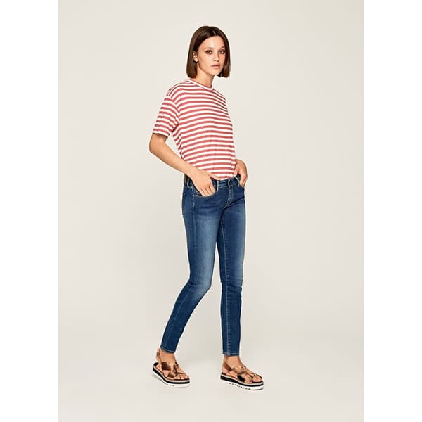 Pepe Jeans Jeans Soho Blå 26 / 30 Kvinde