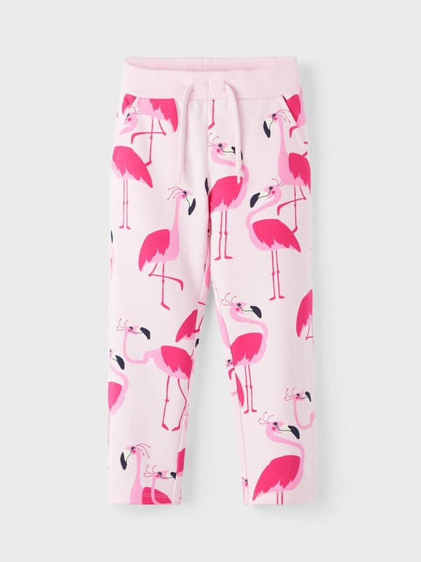 Name it Mini Flamingo Sweatpants, Storlek 98