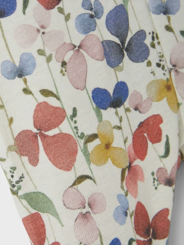 Name it Mini Tights Blommor, Storlek 110