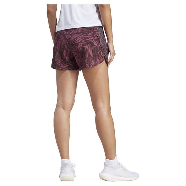 Adidas Shorts 3 Stripes Aop 2´´ Lila L Kvinna