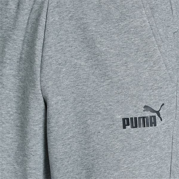 Puma Träningsbyxor Ess Logo Fl Op Grå S Man