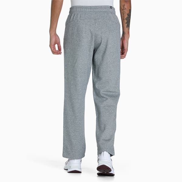 Puma Träningsbyxor Ess Logo Fl Op Grå S Man