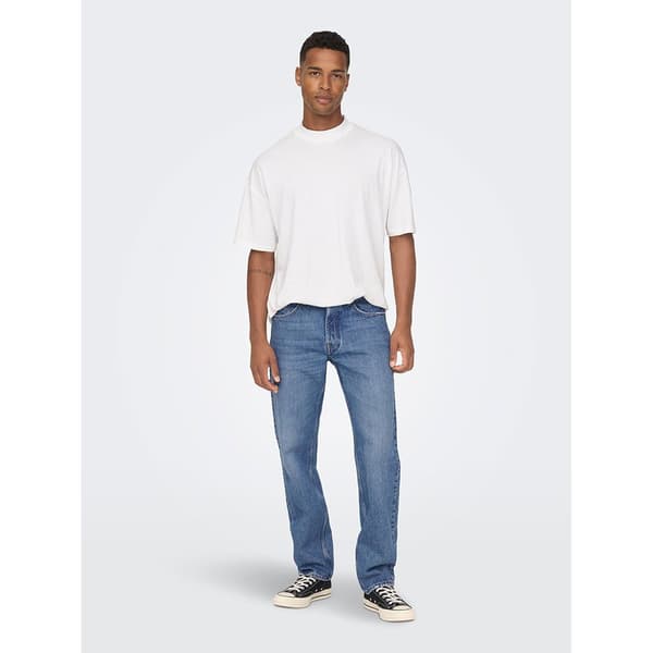 Only & Sons Jeans Edge Loose Fit 4939 Blå 33 / 30 Mand