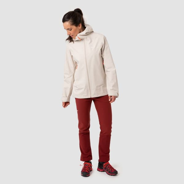Salewa Byxor Dolomia Stormwall/durastretch Röd L Kvinna