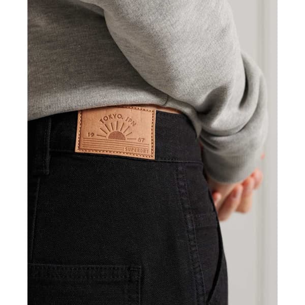Superdry Farkut Carpenter Musta 32 / 30 Nainen