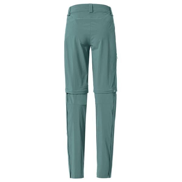 Vaude Byxor Farley Stretch Zo T-zip Ii Grönt 34 / Regular Kvinna
