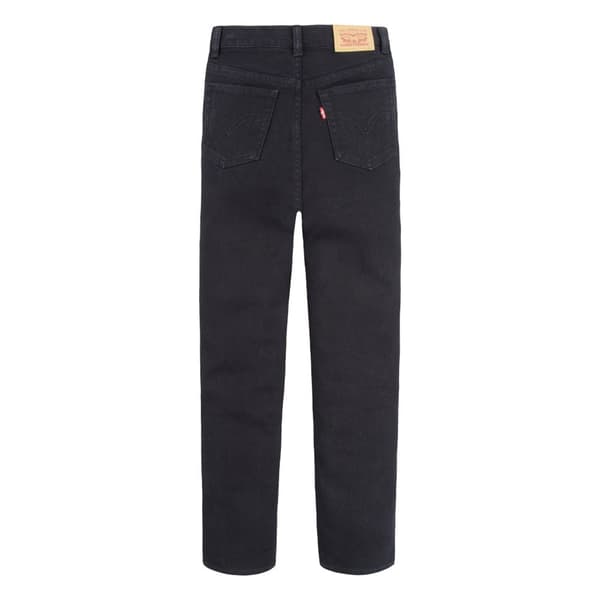 Levi´s ® Kids Byxor Ribcage Straight Ankle Svart 10 Years