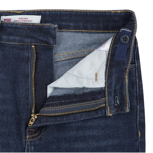 Levi´s ® Kids Bukser Ribcage Straight Ankle Blå 12 Years