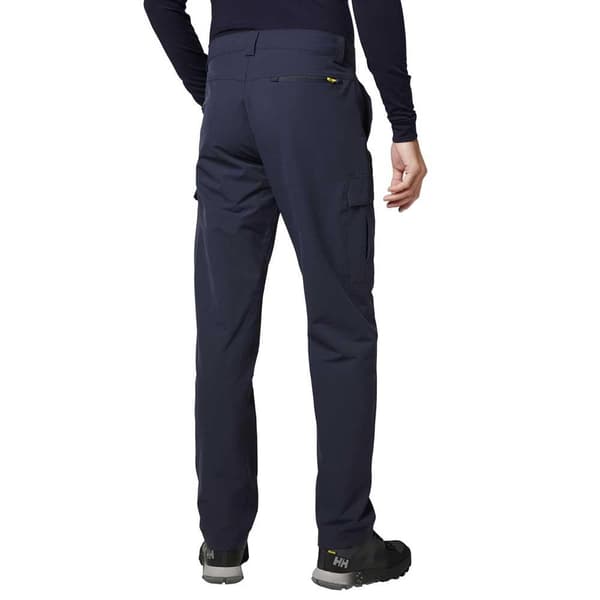 Helly Hansen Lange Bukser Qd Cargo Blå 34 Mand