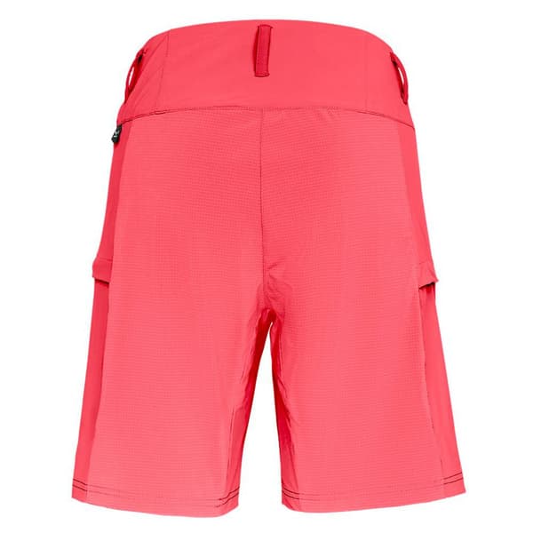Salewa Shorts Byxor Puez 3 Durastretch Röd M Kvinna