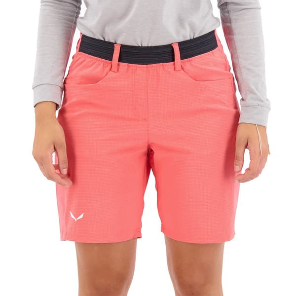 Salewa Shorts Byxor Puez 3 Durastretch Röd M Kvinna
